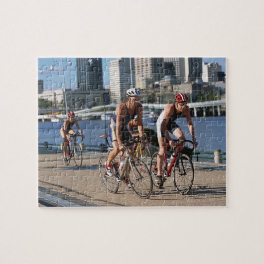 Triathloners Cycling Legpuzzel (Horizontaal)