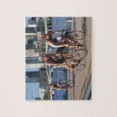 Triathloners Cycling Legpuzzel (Verticaal)