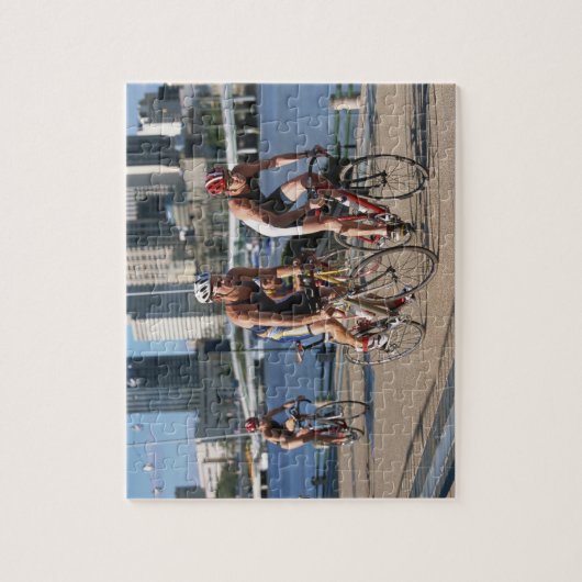 Triathloners Cycling Legpuzzel (Verticaal)