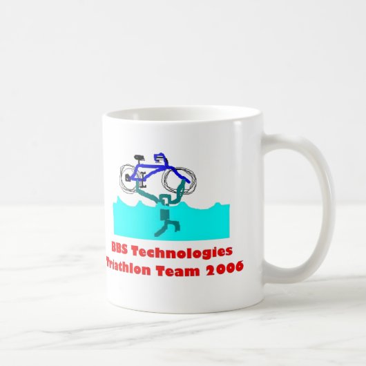 TriathlonTeam Coffee-Mok Koffiemok (Rechts)