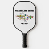 Triatlee-gen in DNA-replicatie Pickleball Paddle (Voorkant)
