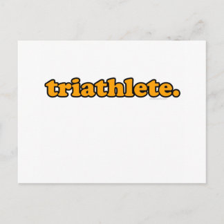 triatleet briefkaart
