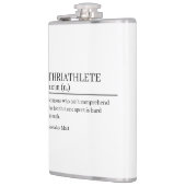 Triatleet definitie cadeau, naam definitie fles, heupfles (Links)