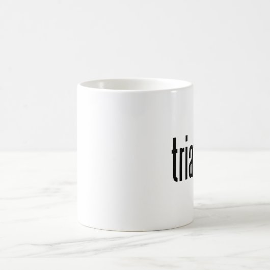 Triatleet. Koffiemok (Center)