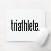 Triatleet. Muismat (Met muis)