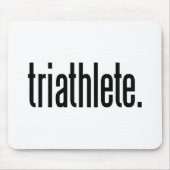 Triatleet. Muismat (Voorkant)