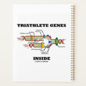 Triatleetgenen in DNA-replicatie Planner (Achterkant)