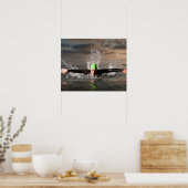 Triatlete 2 poster (Keuken)