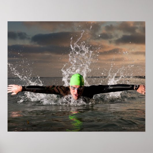 Triatlete 2 poster (Voorkant)