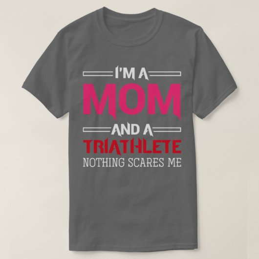 Triatlete Ma Triathlon T-shirt (Design voorkant)