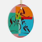Triatlete New Colors Ornament (Rechts)
