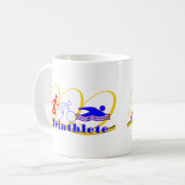 Triatlete - Run Bike Swim Koffiemok (Voorkant links)