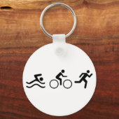 Triatlete Sleutelhanger (Voorkant)