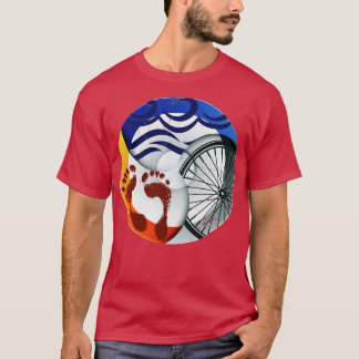 Triatlete Swimming Running Cyling Sport Triathlo T-shirt