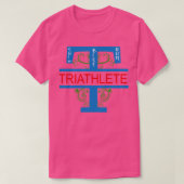 Triatlete T Vines Swim Bike run T-shirt (Design voorkant)