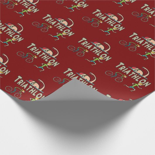 Triatlon Cadeaupapier (Hoek)
