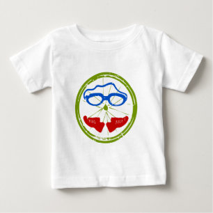 Triatlon cool artistiek ontwerp