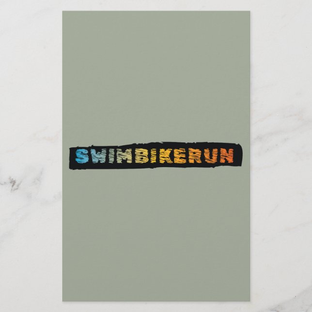 Triatlon Cool Design (Voorkant)