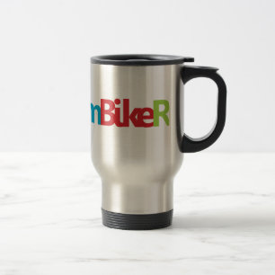 Triatlon coole logo voor alle sportliefhebbers reisbeker