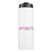 Triatlon coole logo voor alle sportliefhebbers thermosbeker (Voorkant)