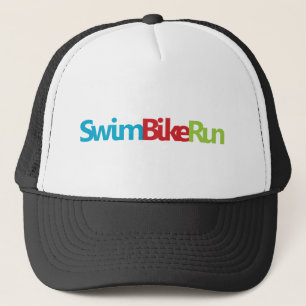 Triatlon coole logo voor alle sportliefhebbers trucker pet