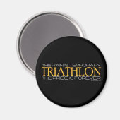 Triatlon - De trots is voor altijd Magneet (Voorkant / Achterkant)