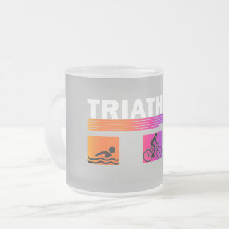 Triatlon: De Zwemmen beheersen, Fietsen, Rennen Matglas Koffiemok