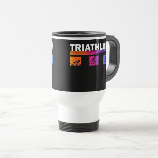 Triatlon: De Zwemmen beheersen, Fietsen, Rennen Reisbeker (Voorkant rechts)