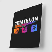 Triatlon: De Zwemmen beheersen, Fietsen, Rennen Vierkante Klok (Hoek)