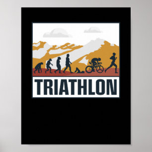 Triatlon Evolution Poster