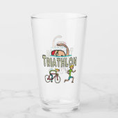 Triatlon Glas (Voorkant)
