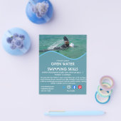 triatlon met open water zwemmen, draaiende vlucht flyer (Enkel)