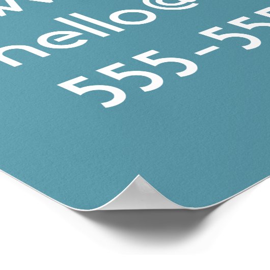 triatlon met open water zwemmen, draaiende vlucht poster (Hoek)