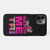 Triatlon Motivatie Case-Mate iPhone Case (Achterkant (horizontaal))