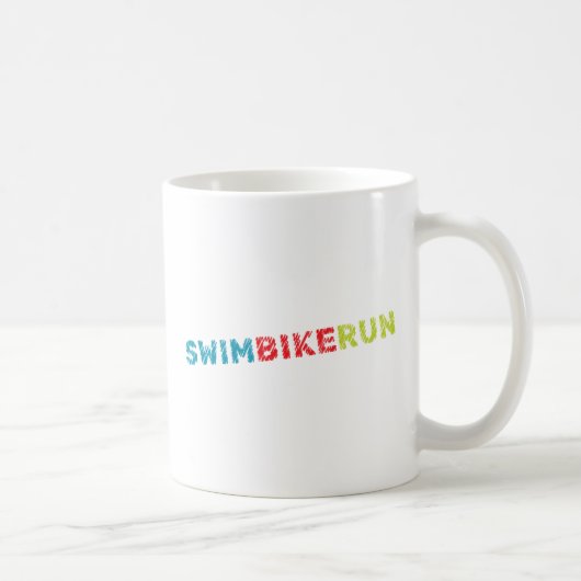 Triatlon-ontwerp Koffiemok (Rechts)