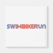 Triatlon-ontwerp Magneet (Voorkant)