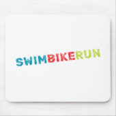 Triatlon-ontwerp Muismat (Voorkant)