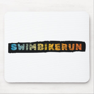 Triatlon-ontwerp Muismat