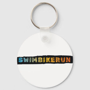 Triatlon-ontwerp Sleutelhanger