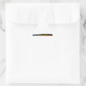 Triatlon-ontwerp Sticker (Tas)