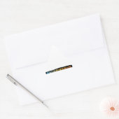 Triatlon-ontwerp Sticker (Envelop)