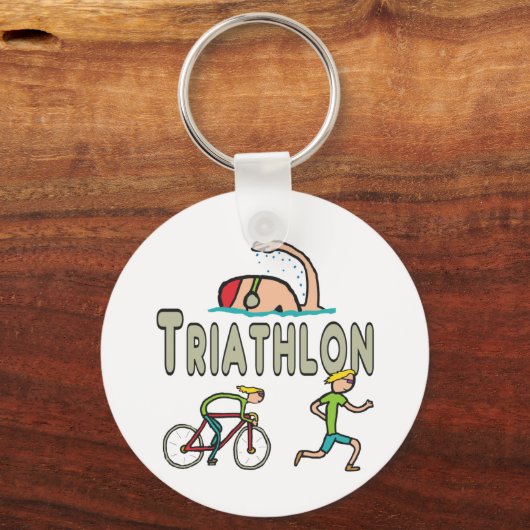 Triatlon Sleutelhanger (Achterkant)