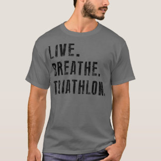 Triatlon Swim Bike run 9 T-shirt
