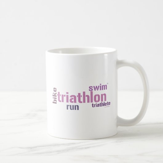 Triatlon-tekst Koffiemok (Rechts)