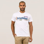 Triatlon-tekst T-shirt (Voorkant volledig)