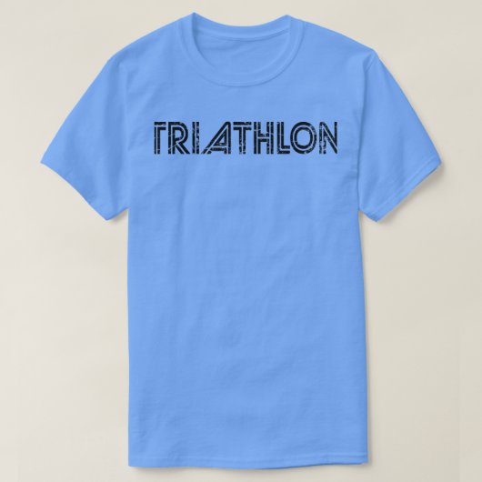 Triatlon triathlete 28 t-shirt (Design voorkant)