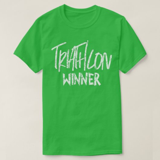 Triatlon triathlete 32 t-shirt (Design voorkant)