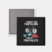 Triatlon Triatlete Magneet (Voorkant / Achterkant)