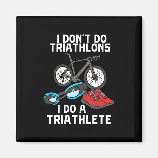 Triatlon Triatlete Magneet (Voorkant)