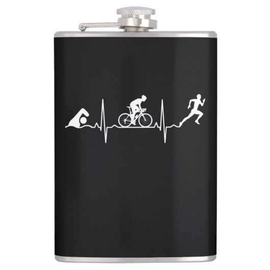 Triatlon - Triatlon Hartslag Heupfles (Voorkant)